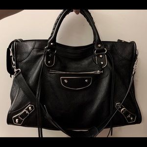 Balenciaga Classic Metallic Edge City w/ Silver HW